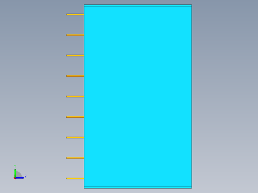 保温墙结构左视缩略图