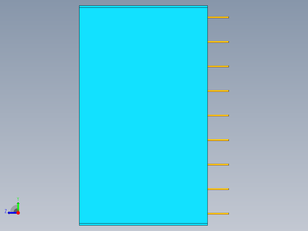 保温墙结构右视图