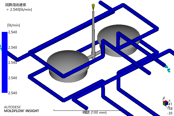 端盖注塑成型工艺及模具设计-含模流