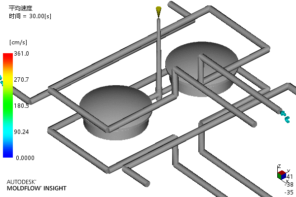 端盖注塑成型工艺及模具设计-含模流