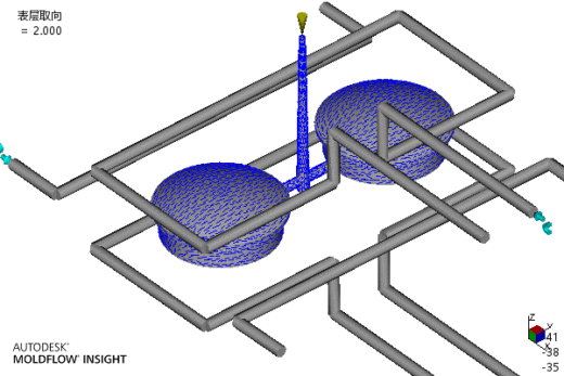 端盖注塑成型工艺及模具设计-含模流缩略图