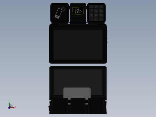 控制屏、屏幕(8)前视缩略图