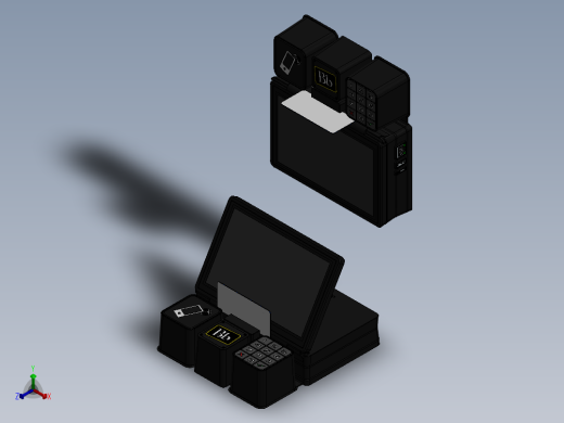 控制屏、屏幕(8)正等轴测缩略图