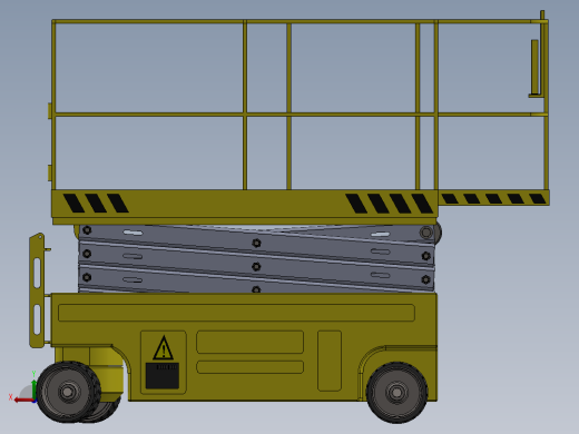 剪叉式升降机 、升降机(35)后视缩略图