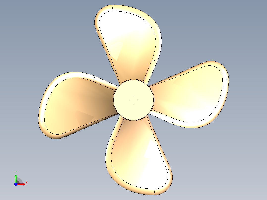 D2600推进器前视图