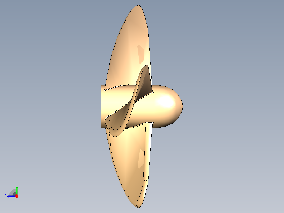 D2600推进器右视图
