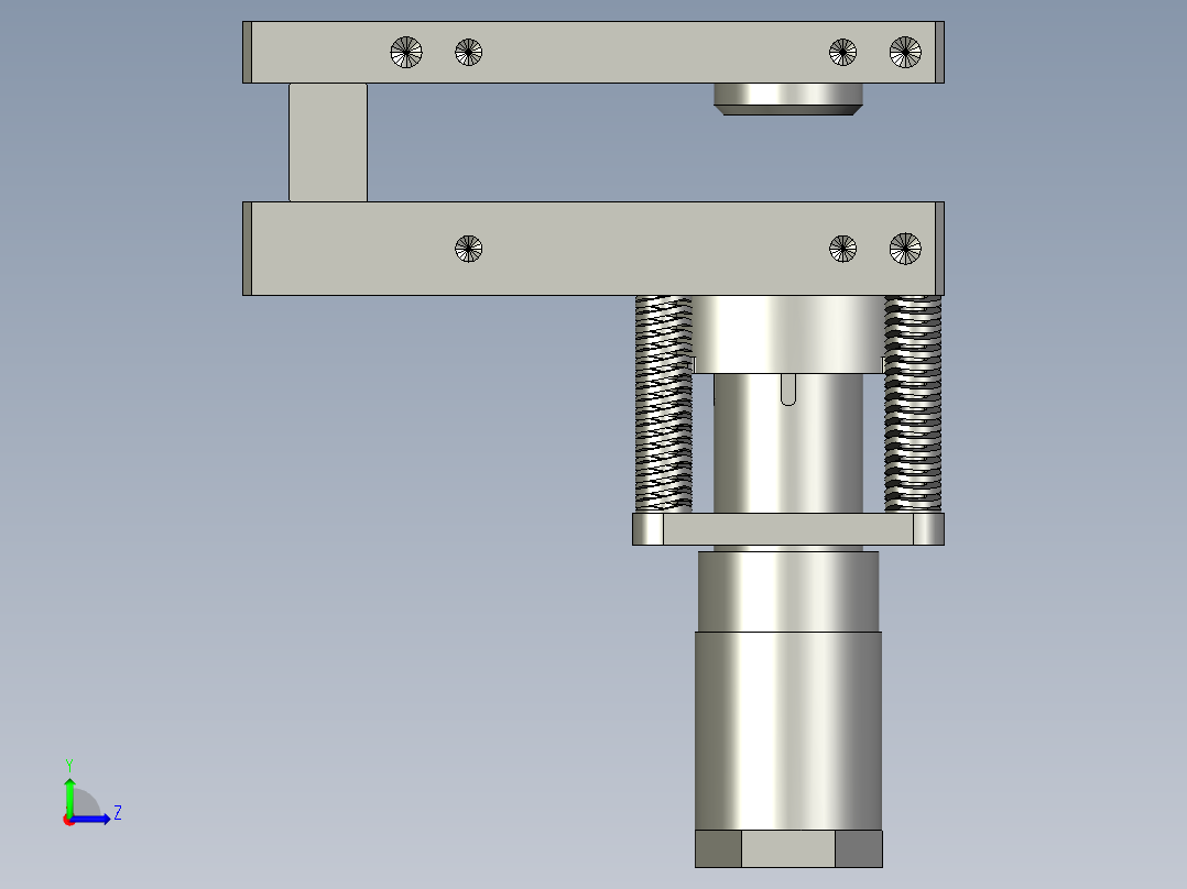HW冲孔组NA510(辛格林)左视图
