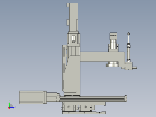 点胶平台后左视缩略图