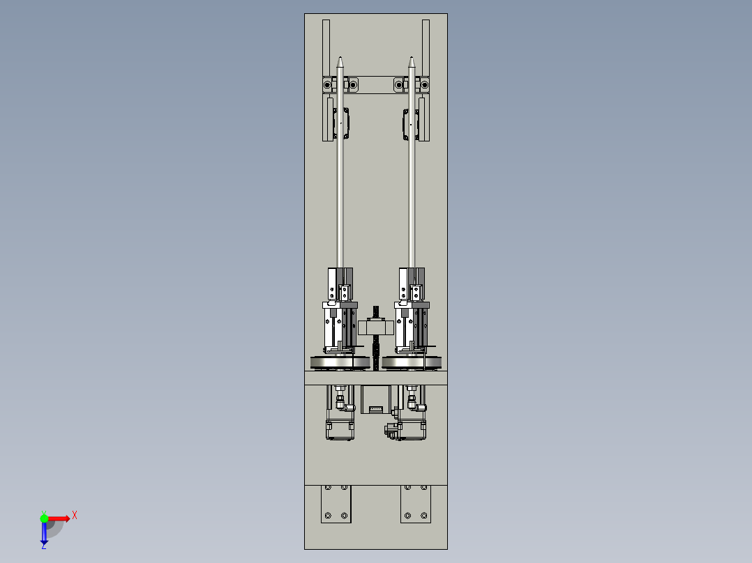 V2-旋转扫码组装俯视图