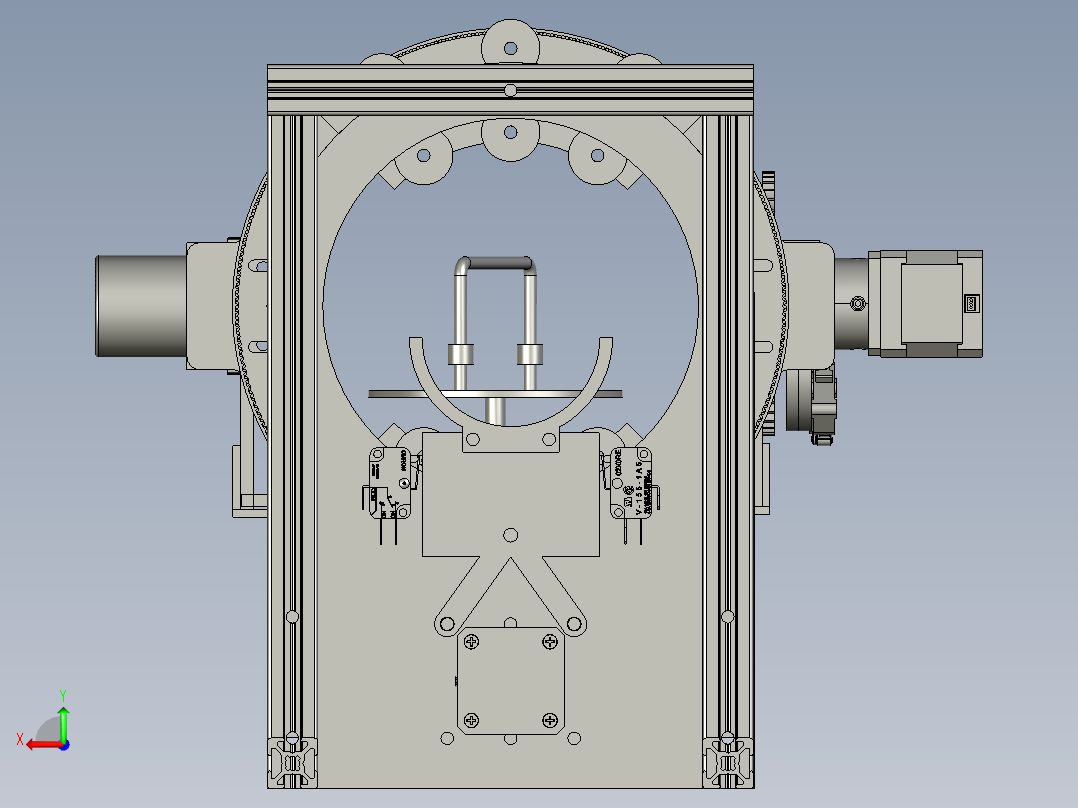 手臂锻炼装置和系统后视图