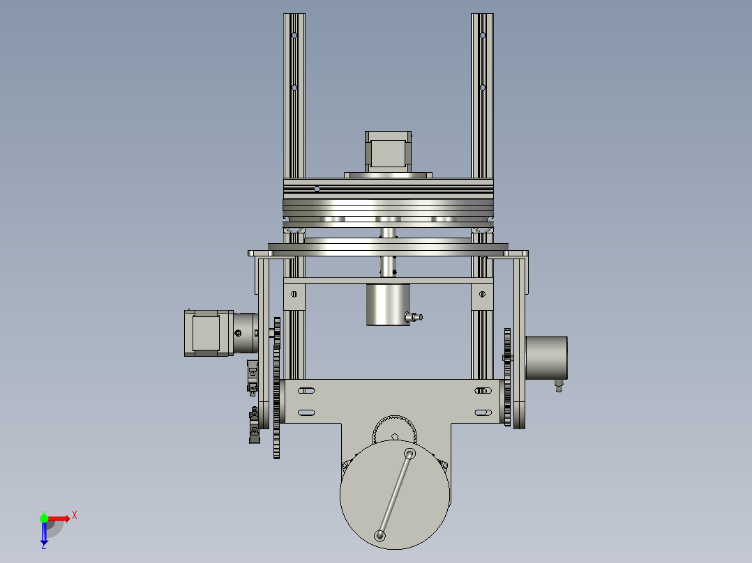 手臂锻炼装置和系统俯视图