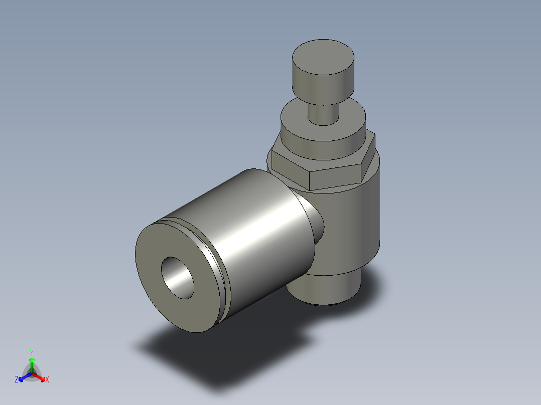 AS2201F-01-06S(限出型)调节接头主视图