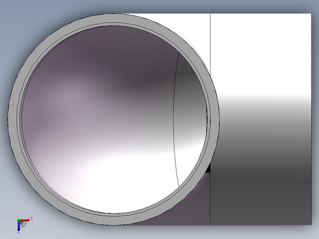 90_ELBOW_DN300_PN10_U-PVC俯视图