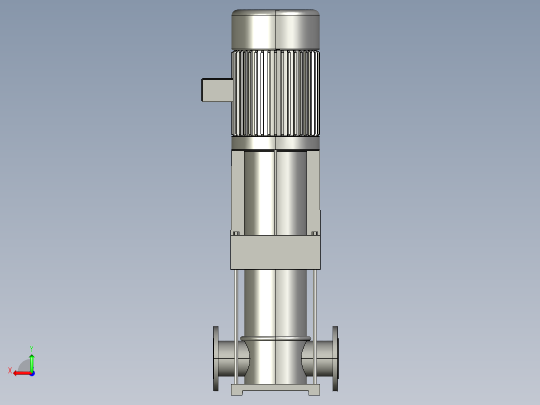 南方水泵-CDL8-8后视图