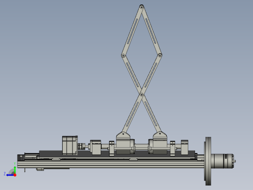晾衣架智能伸缩升降室内阳台右视缩略图