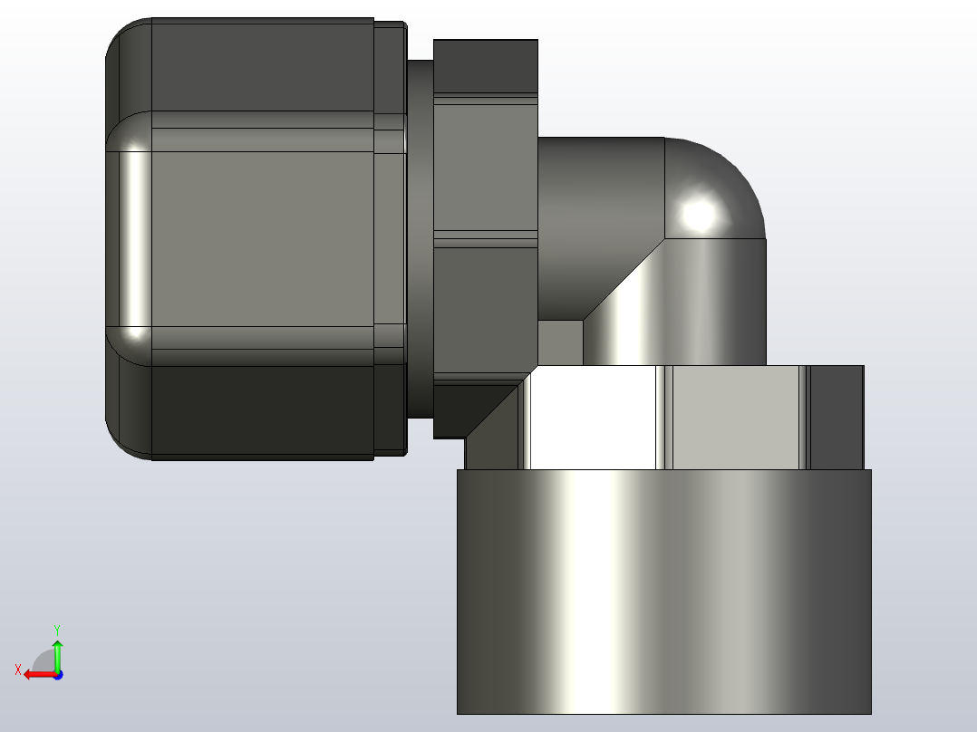 母弯头P8FE8后视图