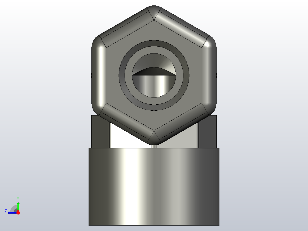 母弯头P8FE8右视图