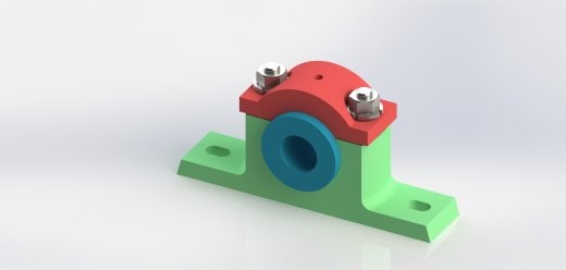 基座轴承图纸缩略图