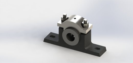 基座轴承图纸缩略图