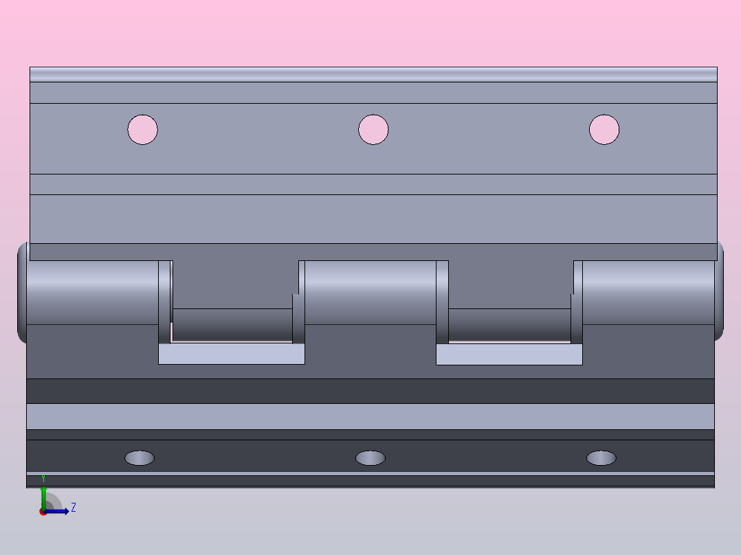 铰链系统2000左视图