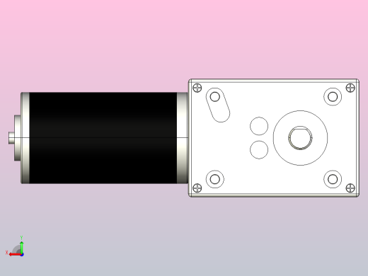 5840-31ZY微型减速电机[5840-31ZY-200K]后视缩略图