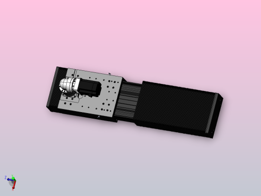 DMG220-BCR齿轮齿条模组直线滑台（电机右折）[DMG220-L20S500-DT750-A2D-BCR-P7]