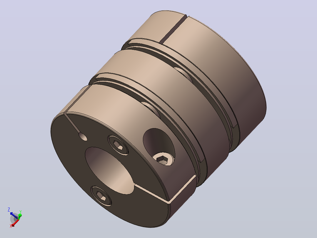 联轴器SCPW34-6-14主视图