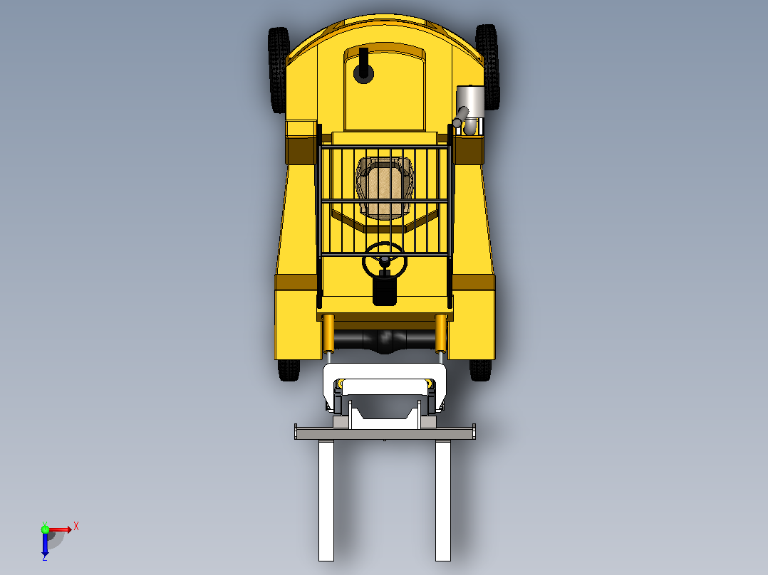 77 叉车 SW igs俯视图