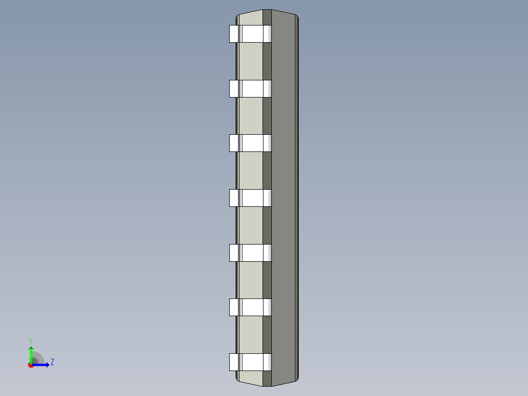 106x SOIC 封装（小外形集成电路）SOIC127P600X145-14N左视图