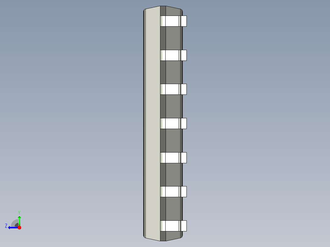 106x SOIC 封装（小外形集成电路）SOIC127P600X145-14N右视图