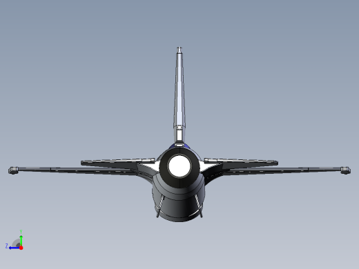 F 16战斗机右视缩略图