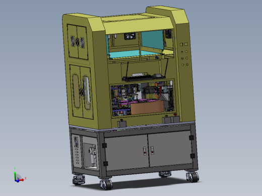 连接器自动点胶贴合设备sw15可编辑