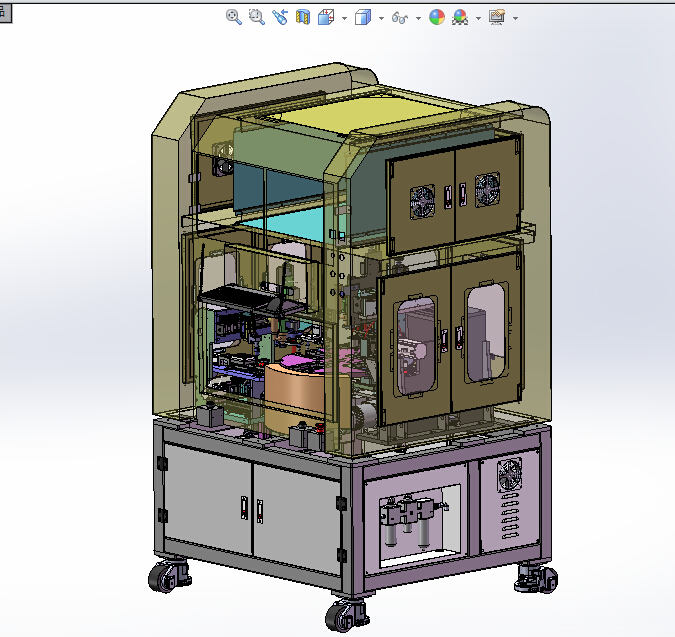 连接器自动点胶贴合设备sw15可编辑