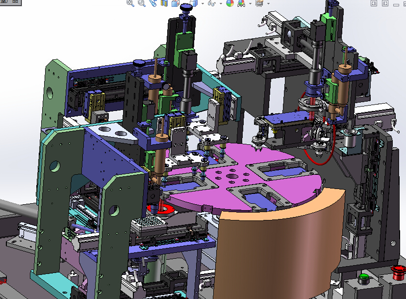 连接器自动点胶贴合设备sw15可编辑