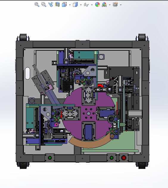 连接器自动点胶贴合设备sw15可编辑