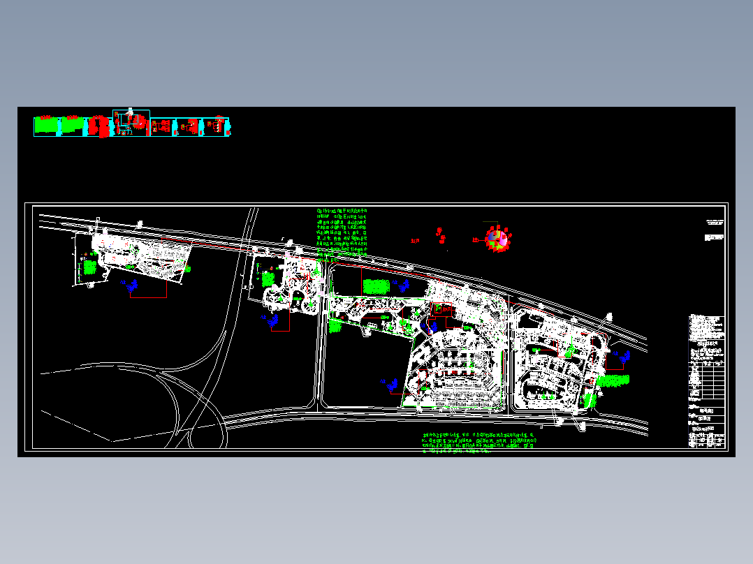 某小区的智能化系统设计CAD图纸+说明设计说明参考