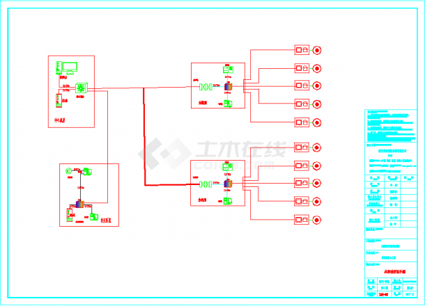 某小区的智能化系统设计CAD图纸+说明设计说明参考