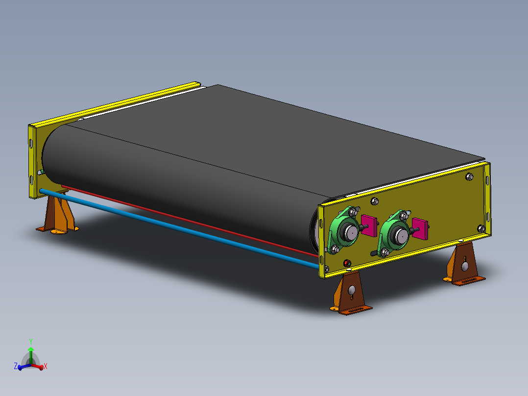 solidworks 皮带线一部分