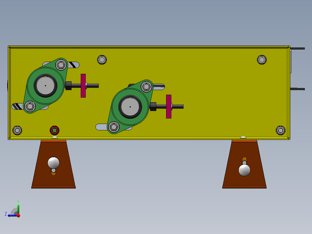 solidworks 皮带线一部分右视图