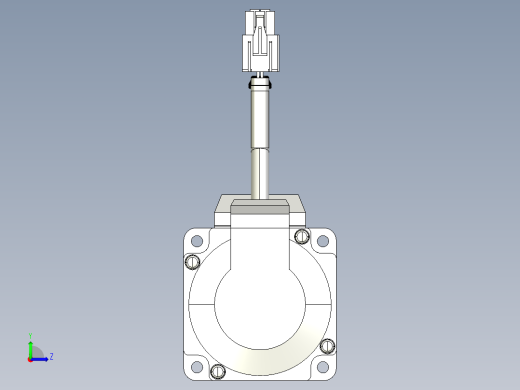松下利器伺服400W电机左视缩略图