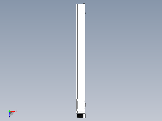 Toyo东佑达直线模组-ECB22-L40-2200-RU-M75-C4俯视缩略图