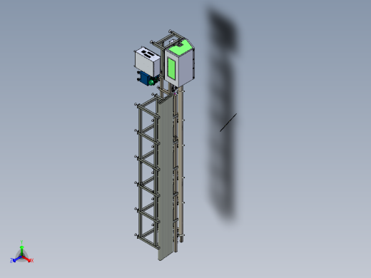 51-8套 切管机3D图