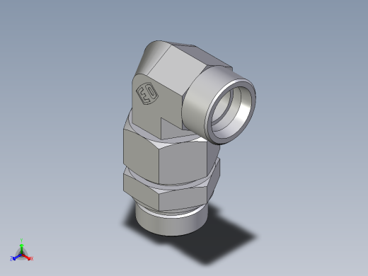 卡套式工业通用硬管接头EO_Assembled_adjustable_standpipe_elbow_EVW30SROMD71