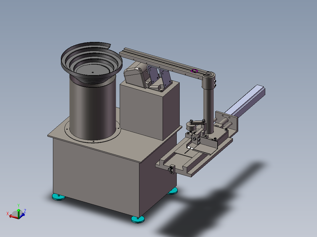 半导体电子行业振动盘设计