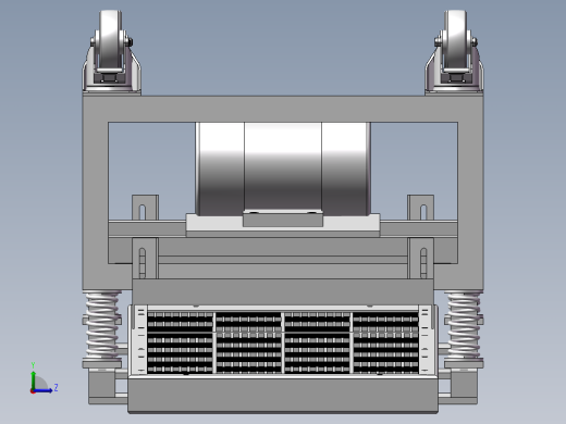 震动分料装置左视缩略图