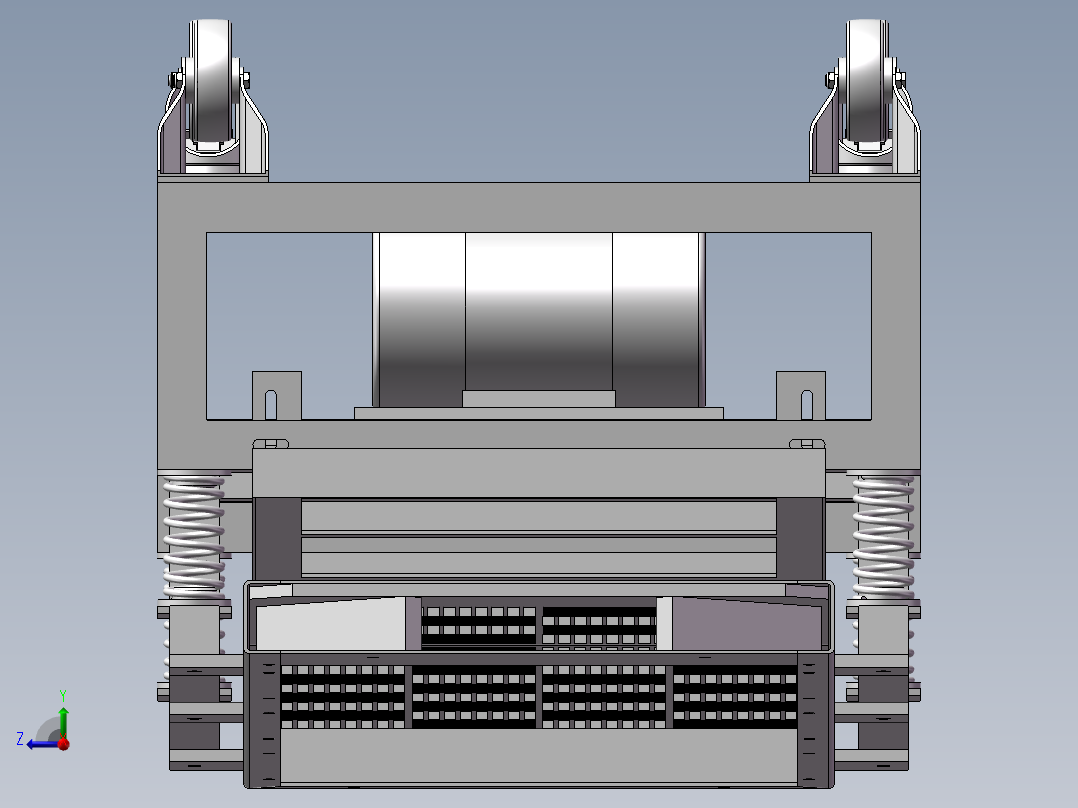 震动分料装置右视图