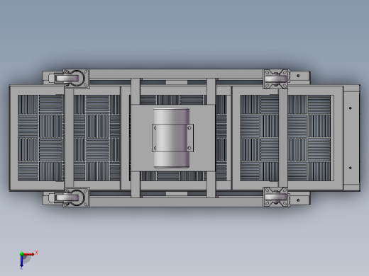 震动分料装置俯视缩略图