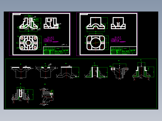 座盖的工艺与设计钻4个15孔的夹具设计160