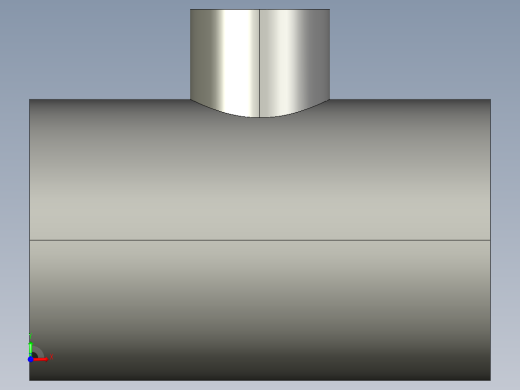 船舶管路系统SeaCor_Molded_ReducingTee_SxSxS_37J101209_1.5in x 0.5in前视缩略图