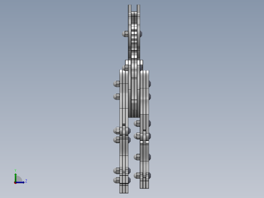 激光下料拼图马AutoCAD, Parasolid, SOLIDWORKS 2016左视缩略图